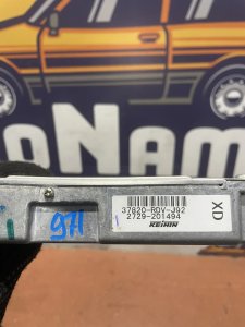 Блок управления двс 37820-RDV-J92 HONDA INSPIRE