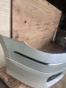Бампер передний в сборе как на фото HONDA LEGEND OEM 71101SJA000ZD KB1 2005