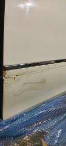 Дверь задняя левая HONDA LEGEND OEM 67550-SJA-900ZZ KB1 2005