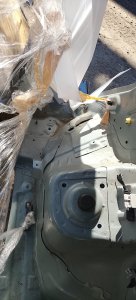 Крыло заднее правое без ржавчины из японии HYUNDAI TUCSON OEM 715042EB01 JM 2005