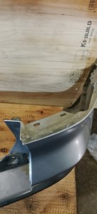 Бампер задний HONDA CR-V OEM 71501SWA000 RE4 2007
