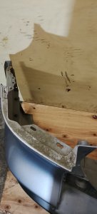 Бампер задний HONDA CR-V OEM 71501SWA000 RE4 2007