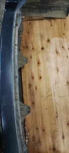 Бампер задний HONDA ACCORD WAGON OEM 71501S0D010ZD1 CF6 CF7  CL2  CH9 2000