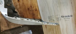 Бампер задний HONDA STREAM OEM 71501SMCJ50ZA RN6 2009