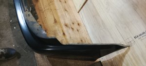 Бампер задний HONDA ACCORD OEM 71501-S0A-000ZC CF4 1999