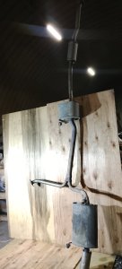 Средняя часть глушителя 18307-SFY-013 HONDA INSPIRE