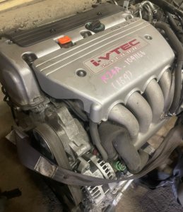 Двигатель K24A 12100-RBB-000 11000-RBB-800 HONDA ACCORD