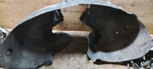 Подкрылок задний AUDI A4