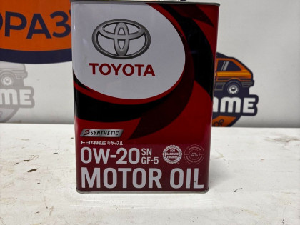 масло Toyota 0w20
