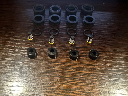 Набор уплотнений под форсунки  4шт